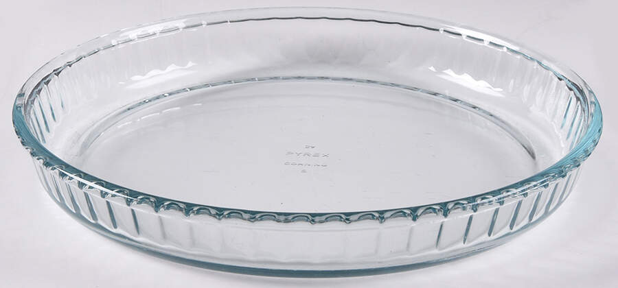 Originals Clear 9" Pie Baking Plate by Pyrex-1