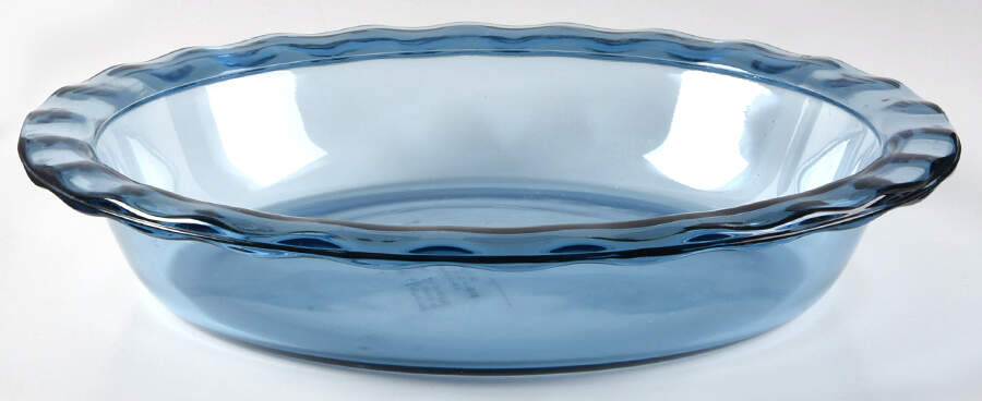 Originals Clear 9" Deep Pie Serving Baking Plate by Pyrex-1