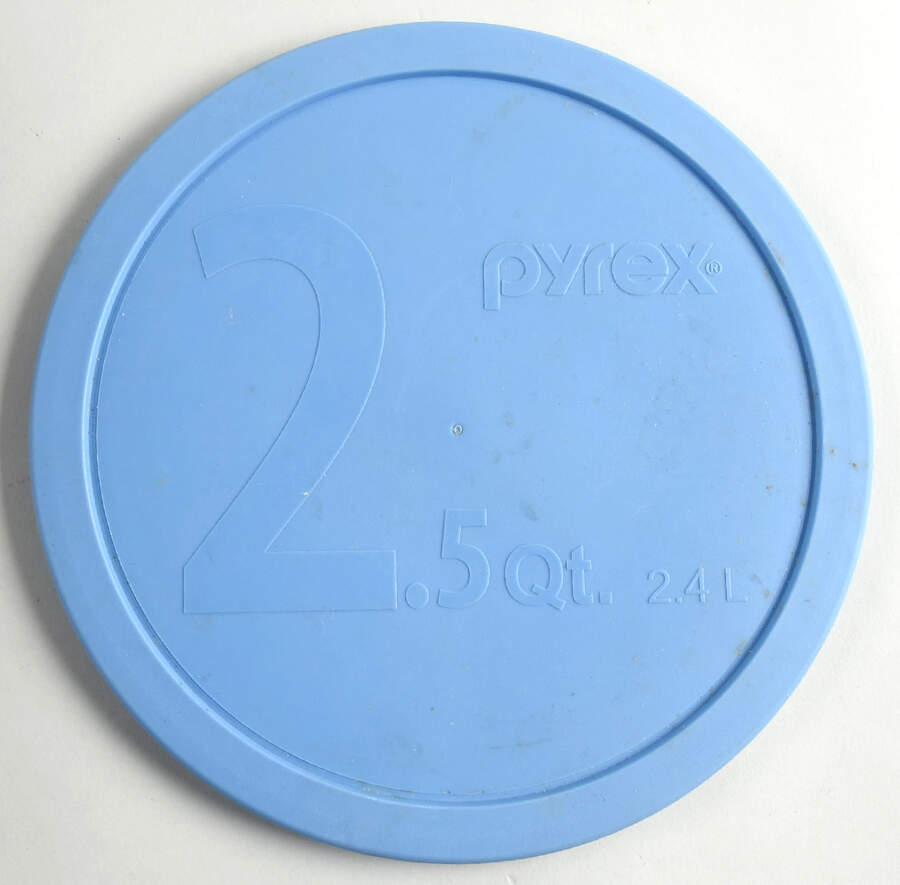 Originals Clear Plastic Lid for 9" Mixing Bowl` by Pyrex-1