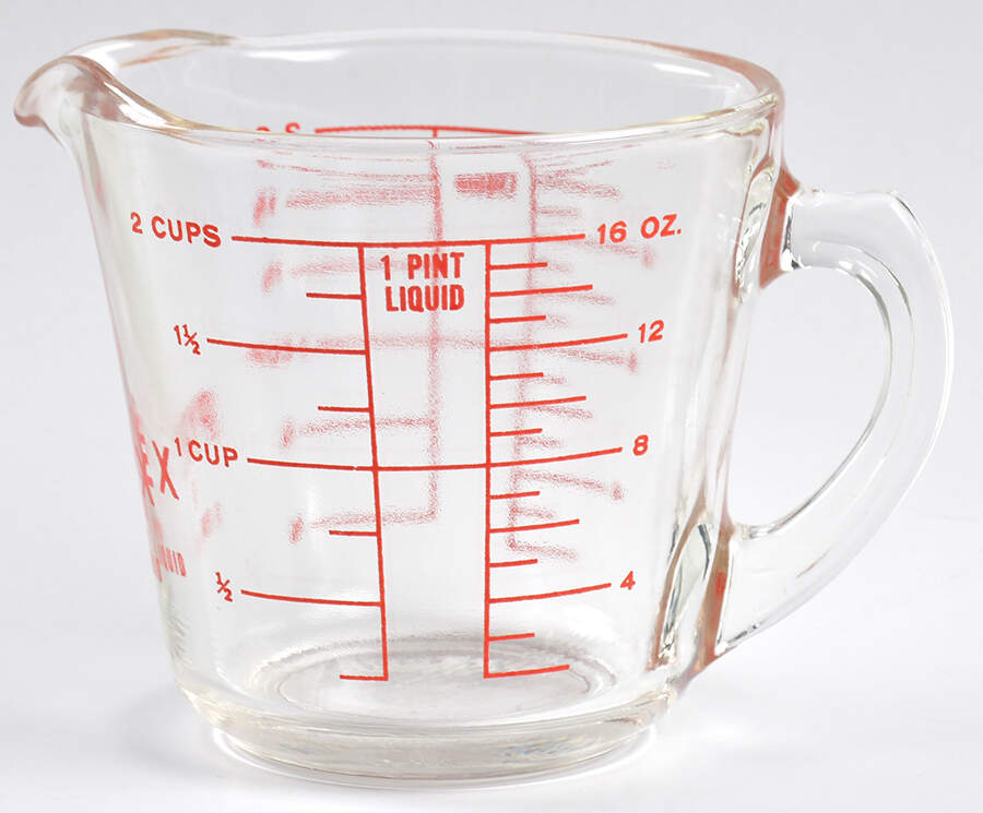 Originals Clear Measuring Cup by Pyrex-1