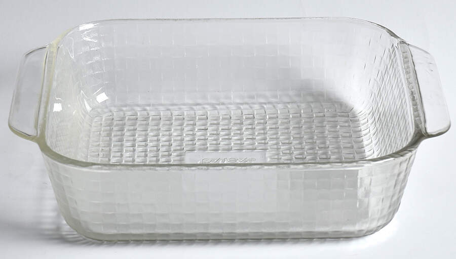 Originals Clear 8" Square Baker by Pyrex-1