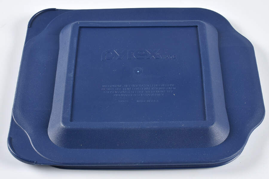 Originals Clear Plastic Lid for 8" Square Baker by Pyrex-1