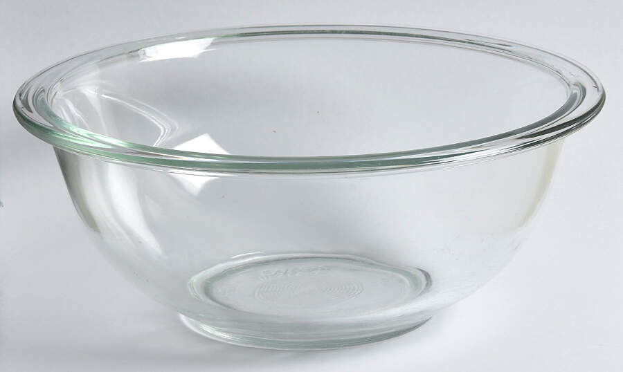 Originals Clear 8" Mixing Bowl by Pyrex-1