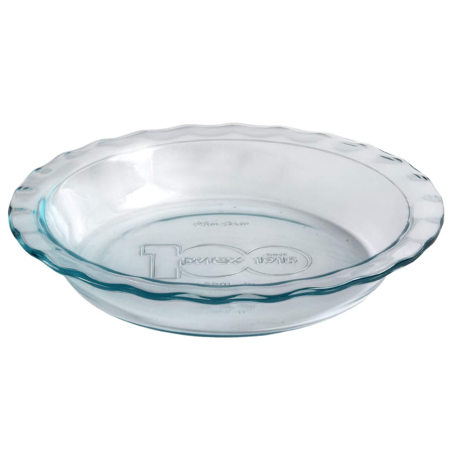 Originals Clear 10" Pie Baking Plate by Pyrex-1