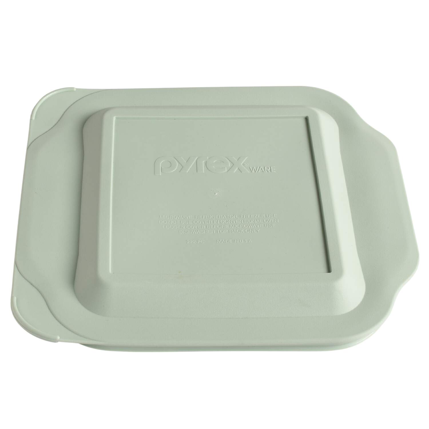 Originals Clear Plastic Lid for 8" Square Baker by Pyrex-1