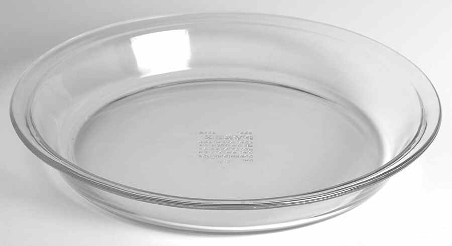 Originals Clear 9" Pie Baking Plate by Pyrex-1