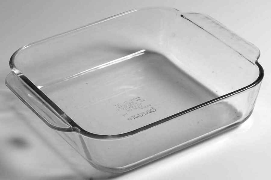 Originals Clear 8" Square Baker by Pyrex-1