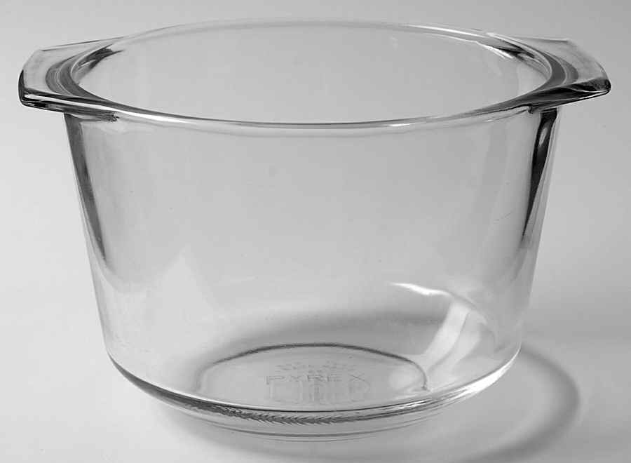 Originals Clear 6" Round Open Casserole by Pyrex-1