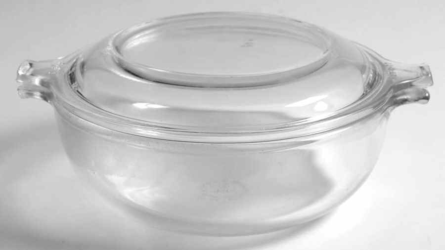 Originals Clear Individual Casserole & Lid by Pyrex-1