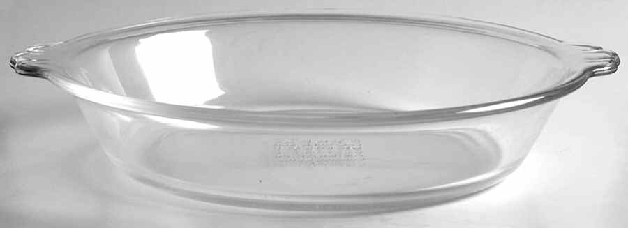 Originals Clear 7" Pie Baking Plate by Pyrex-1