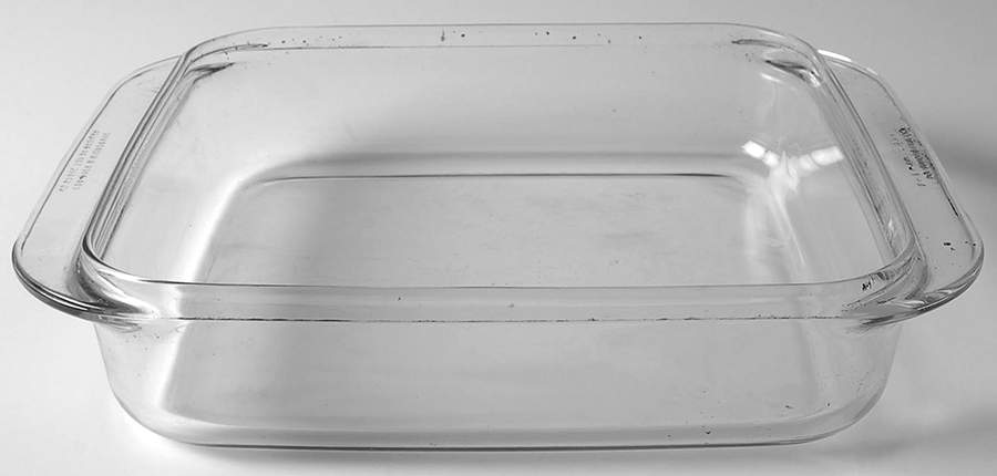 Originals Clear 9" Square Baker by Pyrex-1