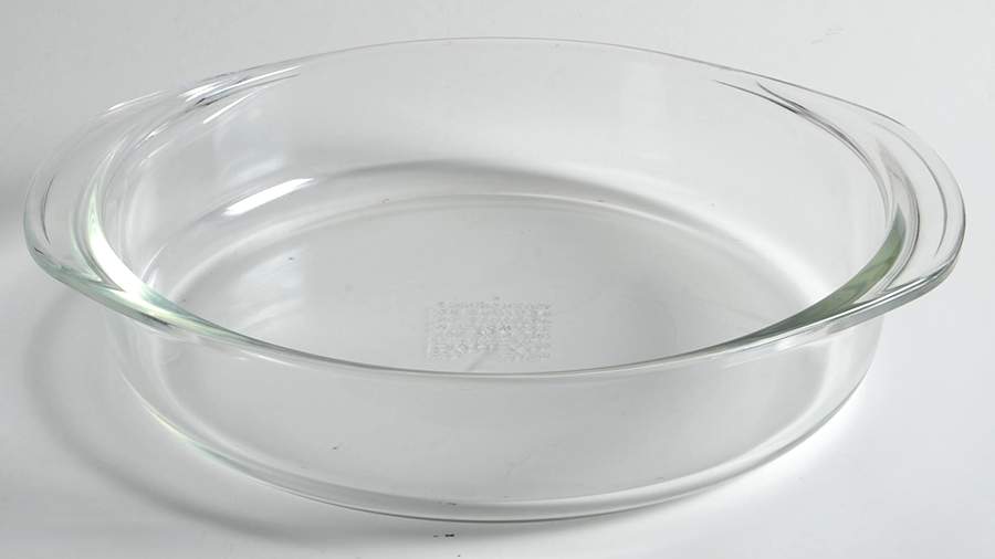 Originals Clear 8" Round Ovenware Cake Pan by Pyrex-1