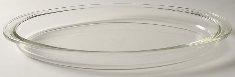 Originals Clear 16" Oval Baker by Pyrex-1