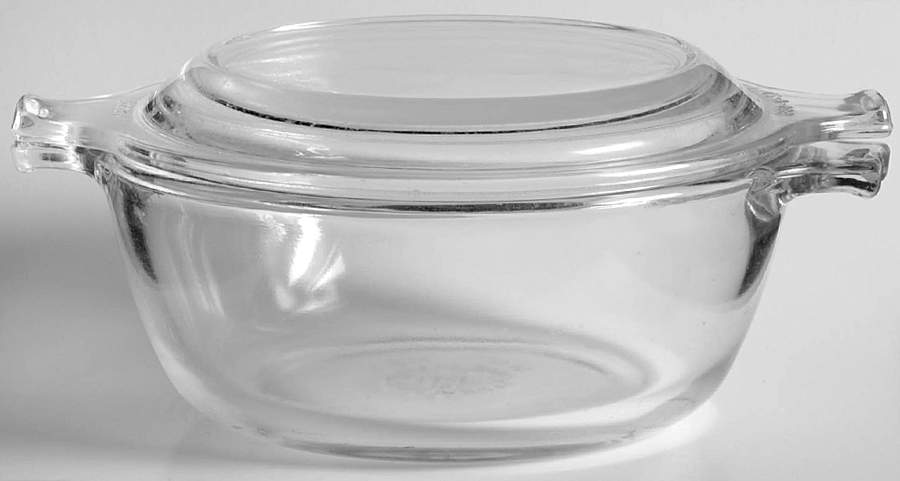 Originals Clear Small Refrigerator Jar & Lid by Pyrex-1