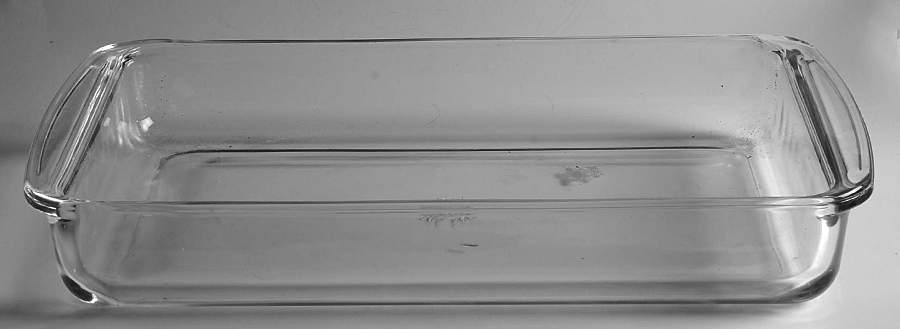 Originals Clear 11" Rectangular Baker by Pyrex-1