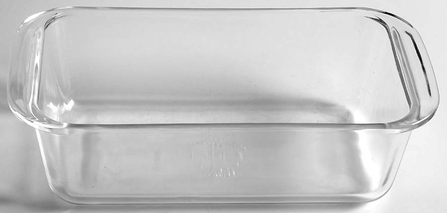 Originals Clear Loaf Pan by Pyrex-1