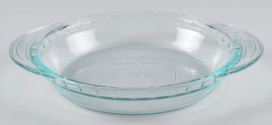 Originals Clear 9" Pie Baking Plate by Pyrex-1