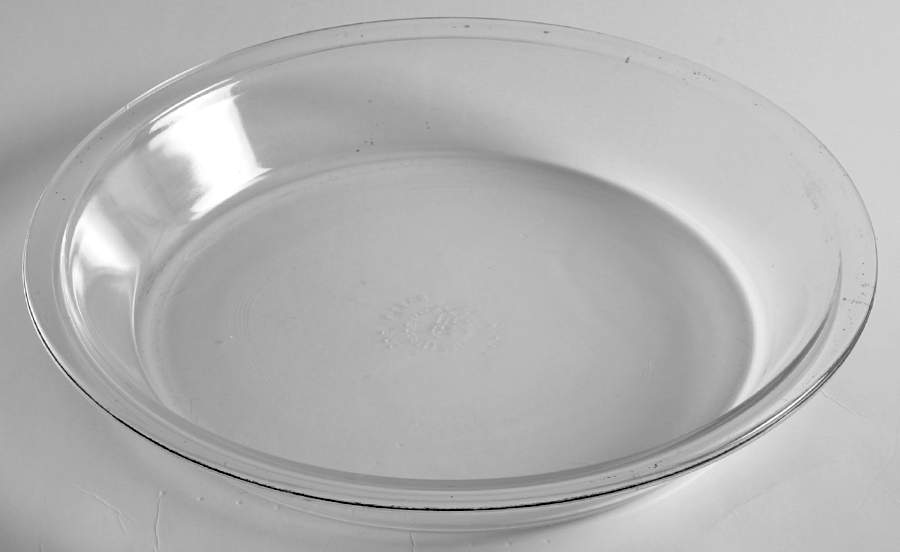 Originals Clear 9" Pie Baking Plate by Pyrex-1