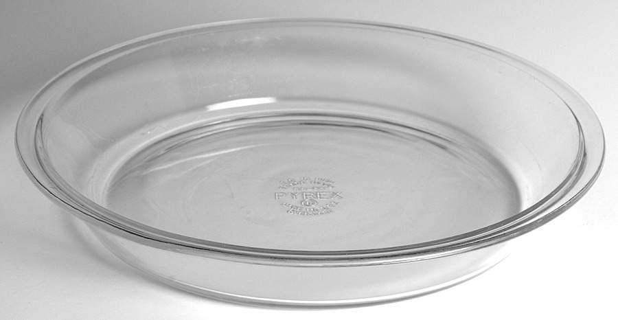 Originals Clear 10" Pie Baking Plate by Pyrex-1