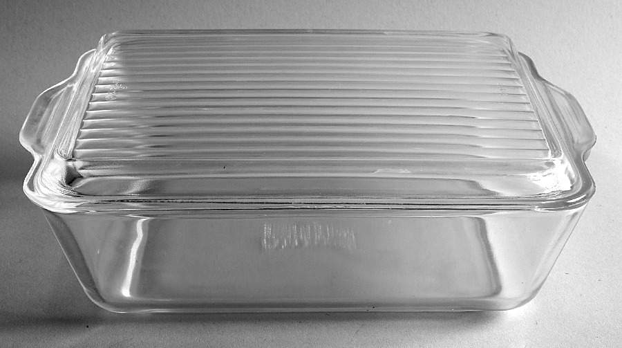 Originals Clear Large Refrigerator Jar & Lid by Pyrex-1