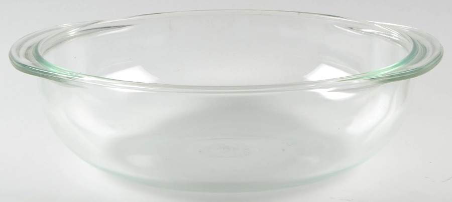 Originals Clear 3 Quart Round Casserole No Lid by Pyrex-1