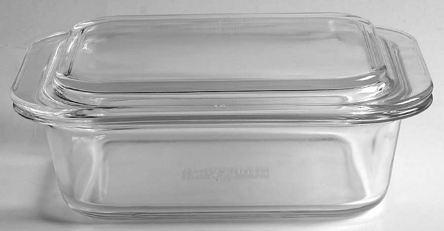 Originals Clear Storage Jar & Lid by Pyrex-1