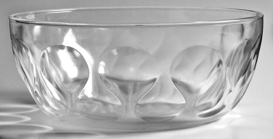 Originals Clear 10" Round Baker by Pyrex-1
