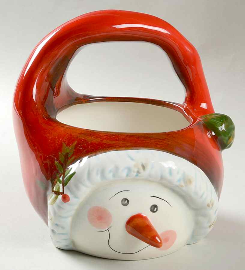 Camp Jingles 4" Handled Basket by Pfaltzgraff-1