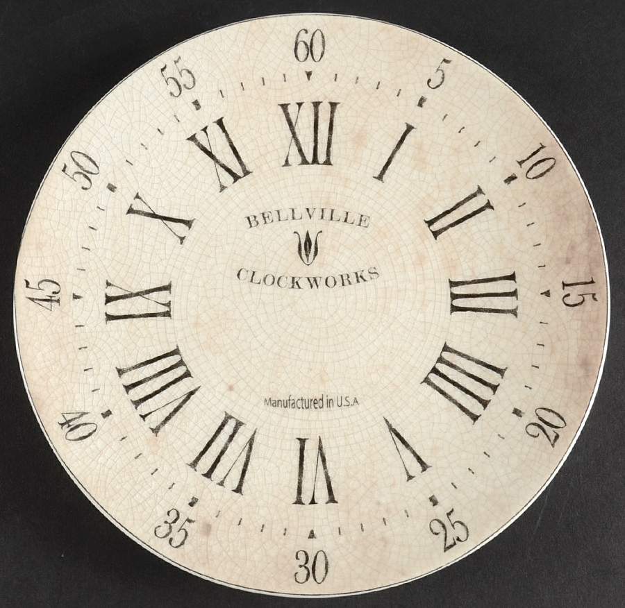 Vintage Clock Salad/Dessert Plate by Pottery Barn China-1