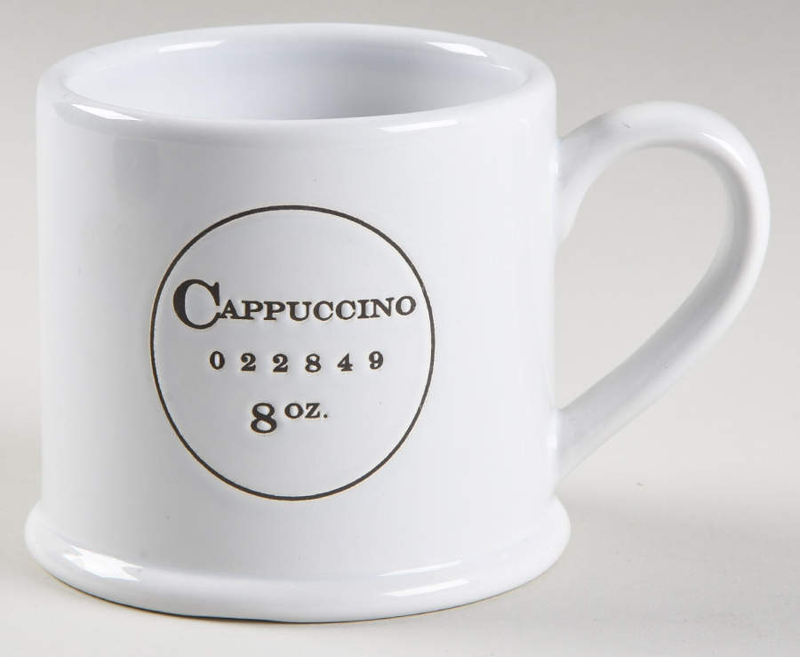 Coffee Bar Cappuccino Mug by Pottery Barn China-1