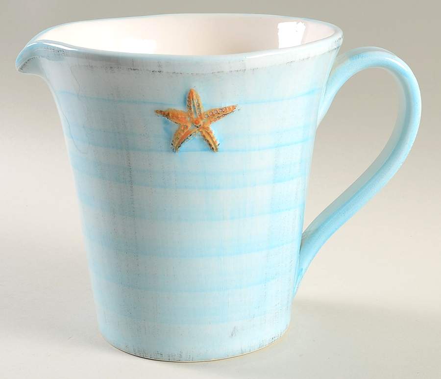 Starfish 48 Oz Pitcher by Pottery Barn China-1