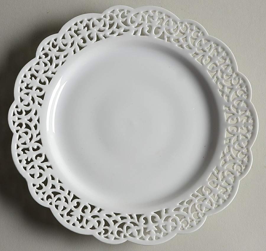 Doily Buffet/Dessert Plate by Pier 1-1