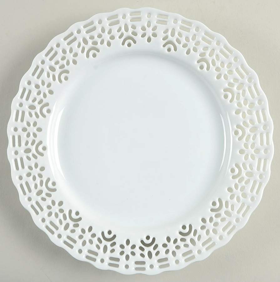 Doily Buffet/Dessert Plate by Pier 1-1