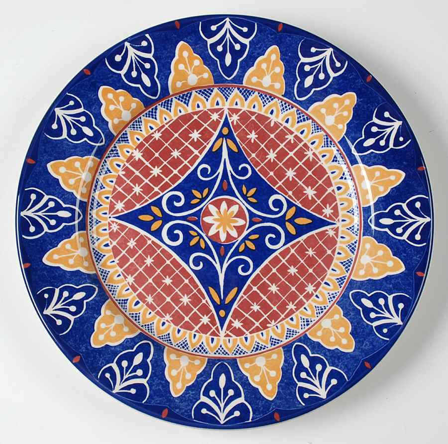 Vizcaya Dinner Plate by Pier 1-1