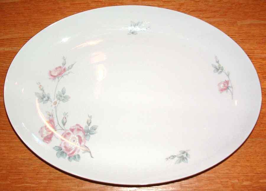 PMX4 15" Oval Serving Platter by P E M (Bavaria)-1
