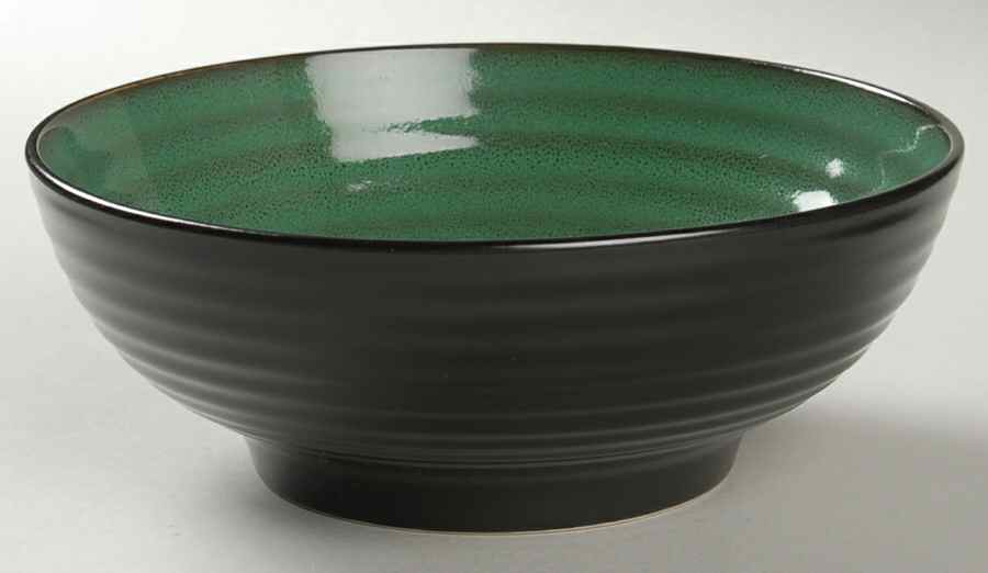 Orbit Green Soup/Cereal Bowl by Pfaltzgraff-1