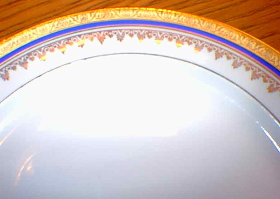PDT7 Dinner Plate by Porcelaine d'Art-1