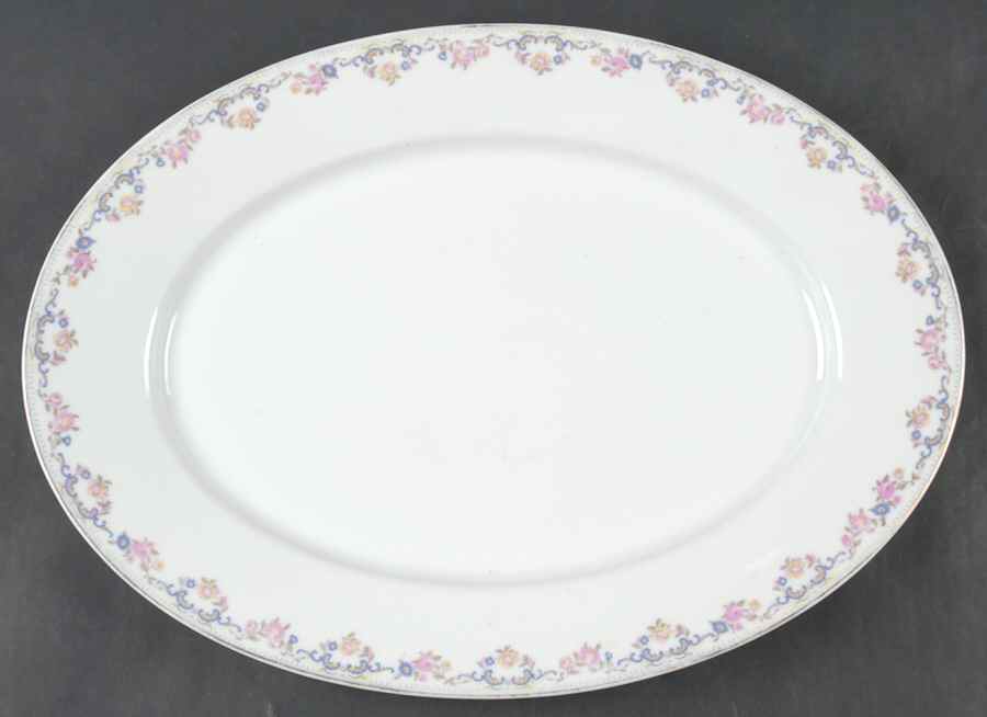 5270 16" Oval Serving Platter by Pfeiffer & Lowenstein-1