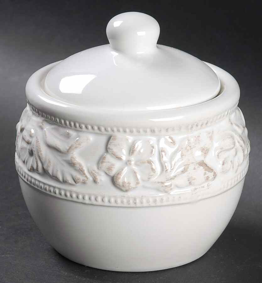 Country Cupboard Sugar Bowl & Lid by Pfaltzgraff-1