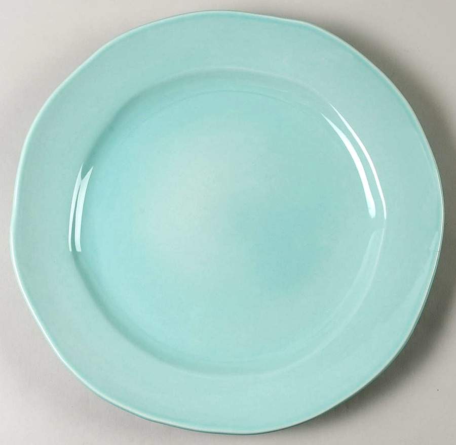 PMZ5 Turquoise Dinner Plate by Primagera-1