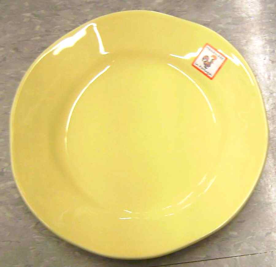 PMZ5 Yellow Salad Plate by Primagera-1