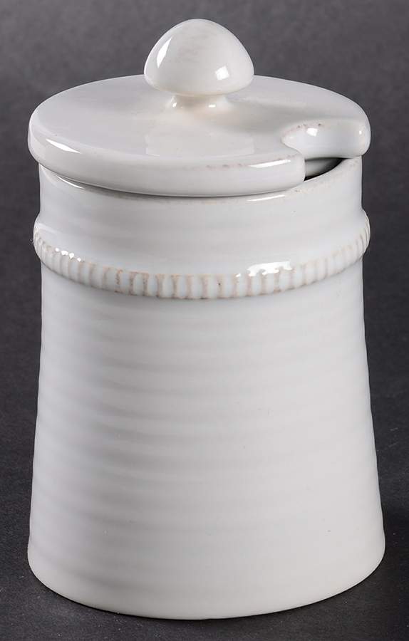 Gabriella Sugar Bowl & Lid by Pottery Barn China-1