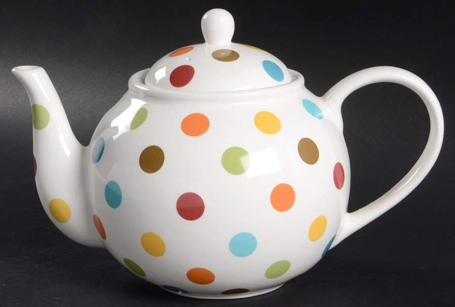 Confetti Teapot & Lid by Pier 1-1