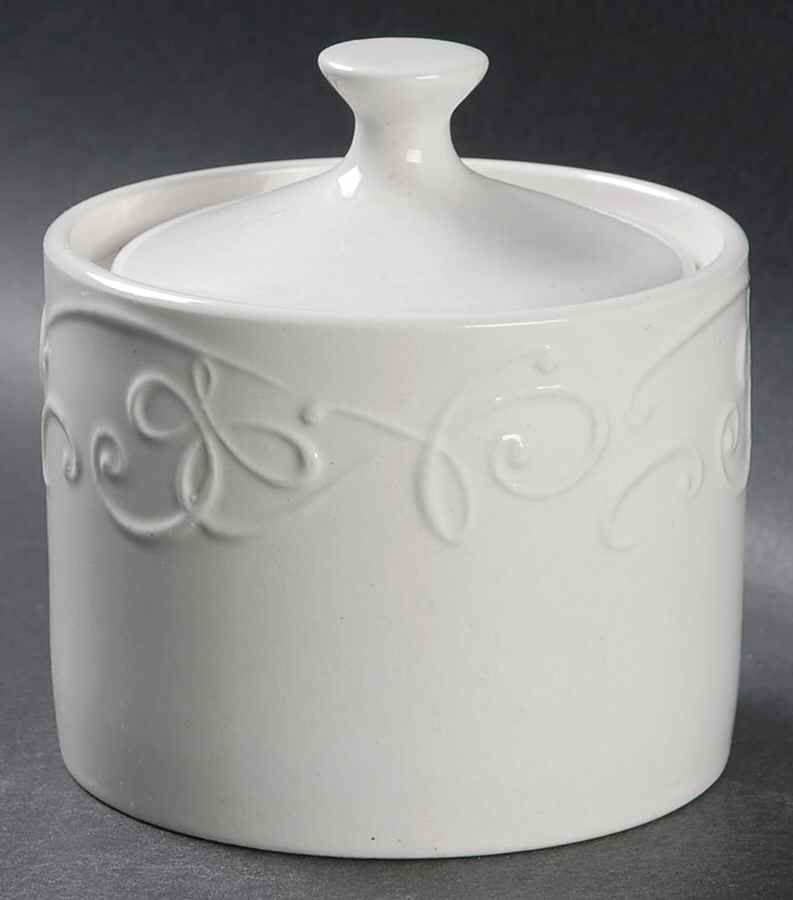 Confetti Sugar Bowl & Lid by Pfaltzgraff-1