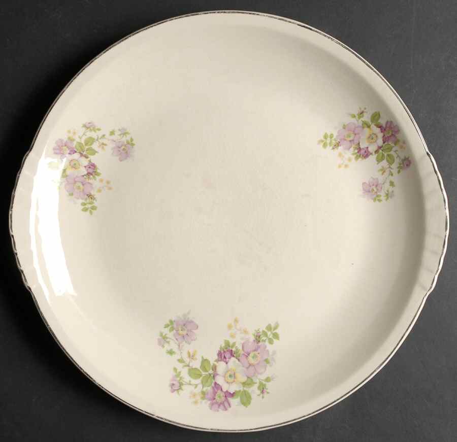 PCP272 13" Chop Plate (Round Platter) by Paden City-1