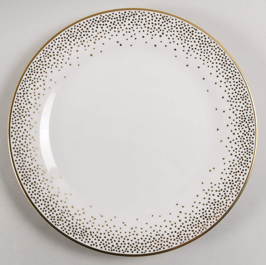 Trousdale Gold Dinner Plate by Pickard-1