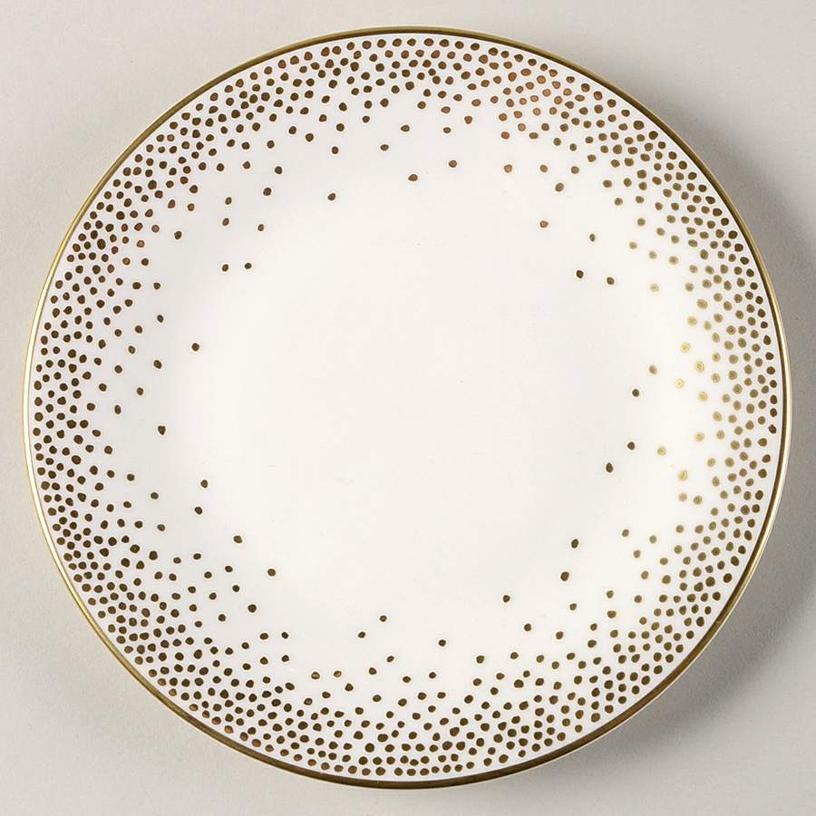 Trousdale Gold Bread & Butter Plate by Pickard-1