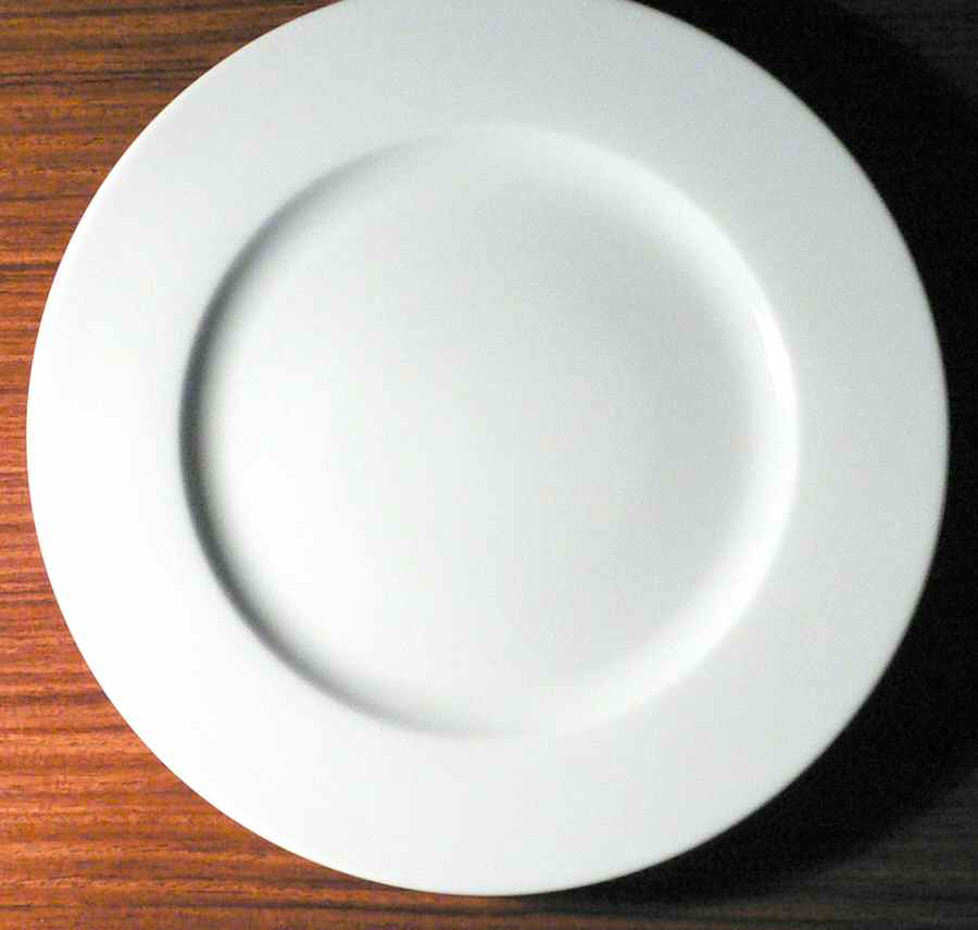 PLG18 Dinner Plate by Porcelaine Lafarge-1