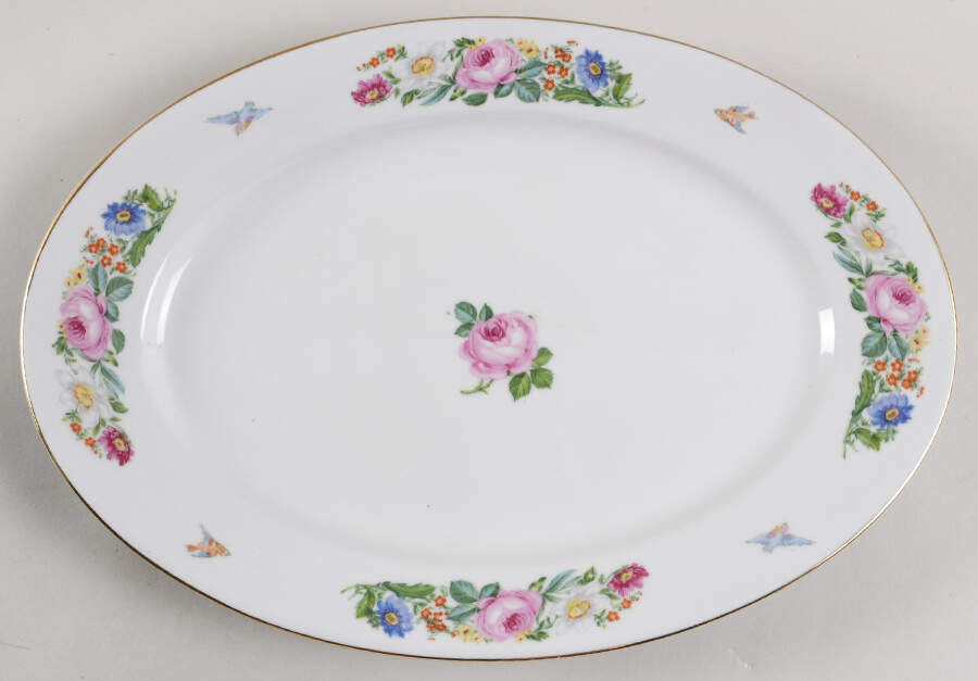 10884 14" Oval Serving Platter by Pirkenhammer-1