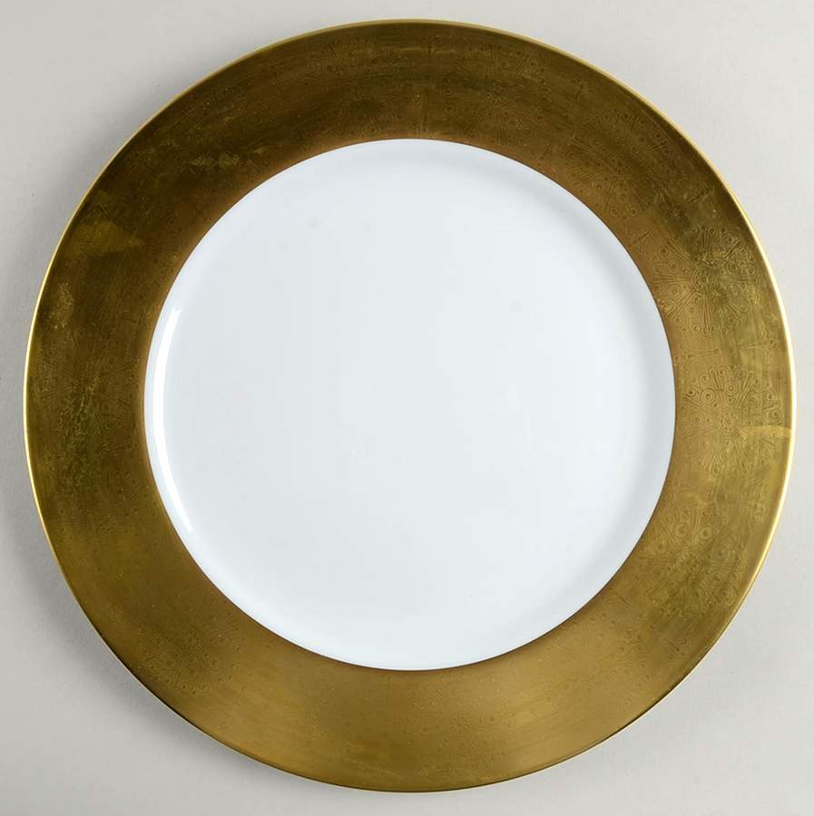 Eisenhower (White Background) Service Plate (Charger) by Pickard-1